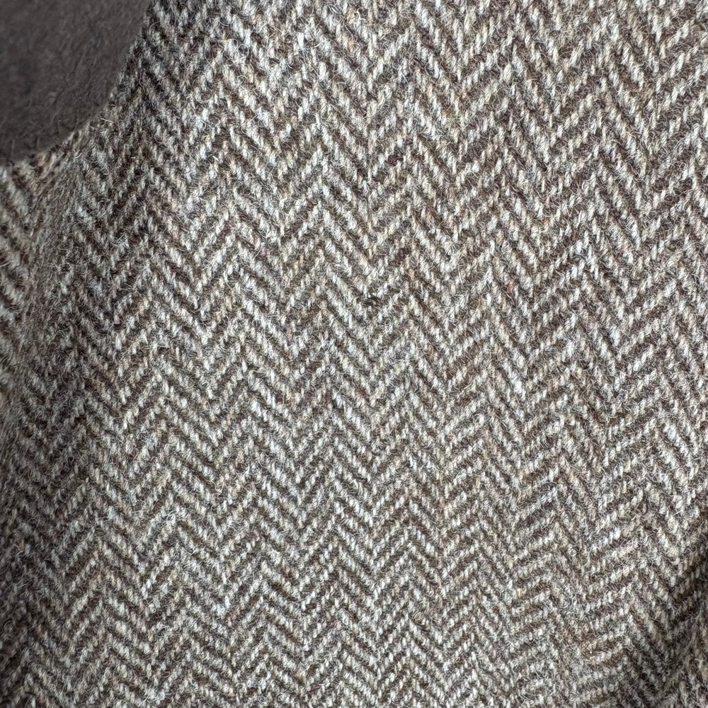 Harris Tweed 100% Scottish Wool Blazer Herringbone Heritage Tailored Old Money - Picture 15 of 16